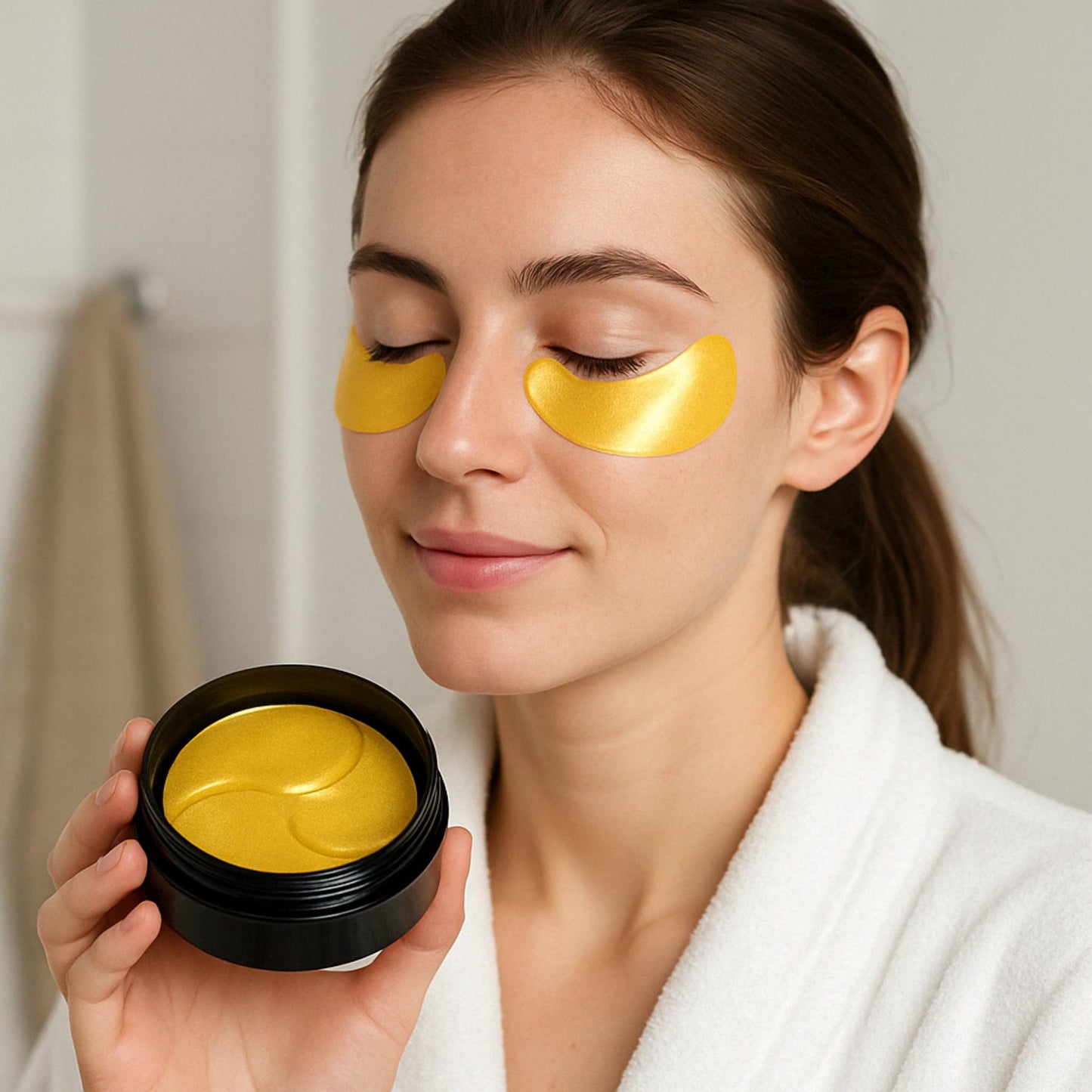 Patchs Dorés pour les Yeux – Éclat et Hydratation Intense - Dealora