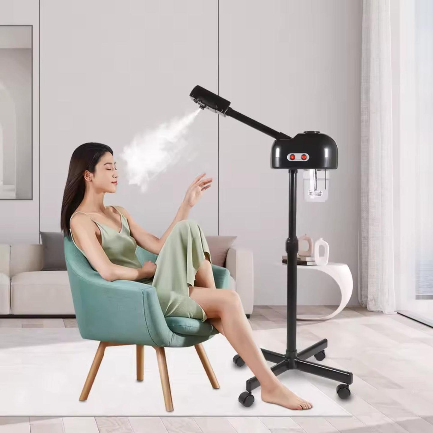 Diffuseur de Vapeur Facial – Hydratation et Purification Profonde de la Peau - Dealora